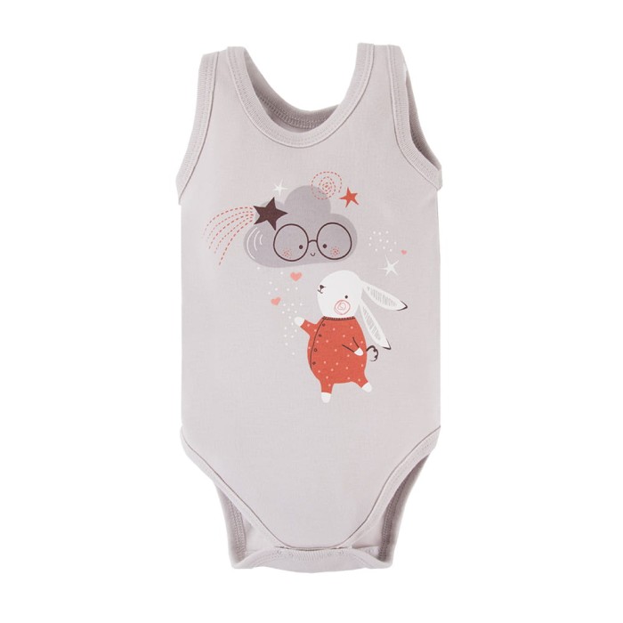 Body na ramínka MELLOW šedé