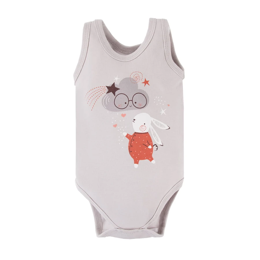 Body na ramínka MELLOW šedé