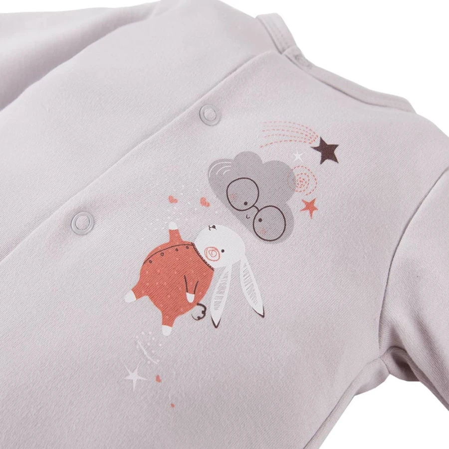 4 dílná sada výbavičky MELLOW šedá