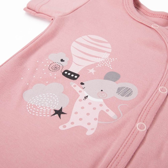 Cardigan bodysuits MELLOW pink