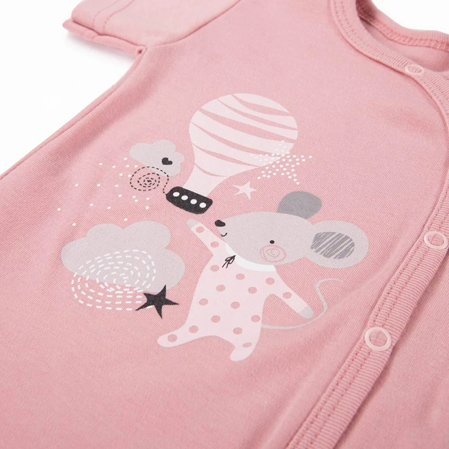Cardigan bodysuits MELLOW pink