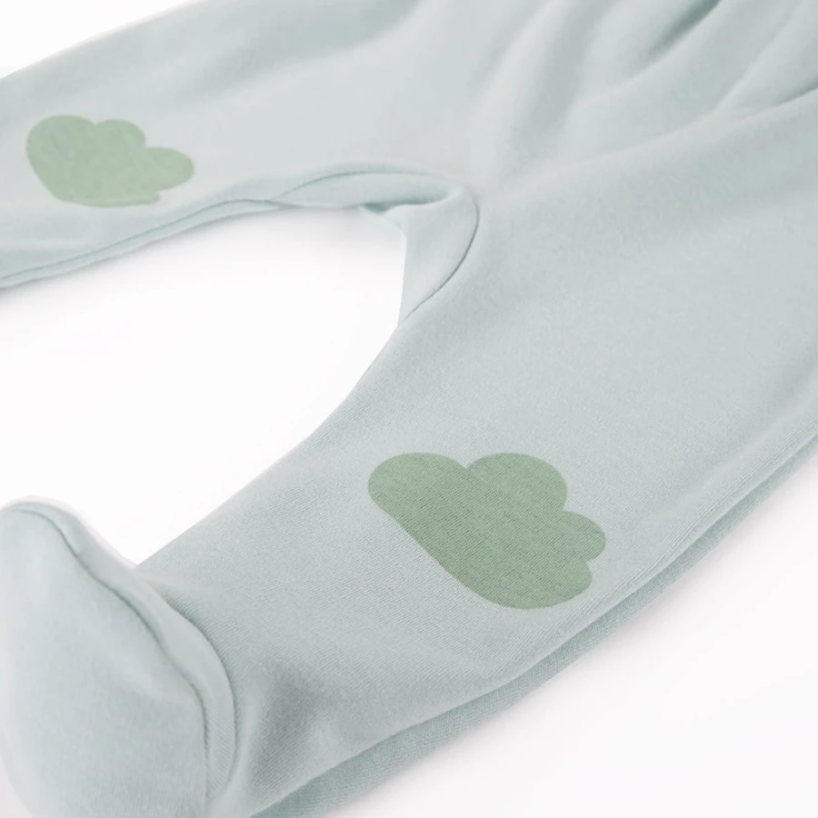 Joggers with feet MELLOW mint