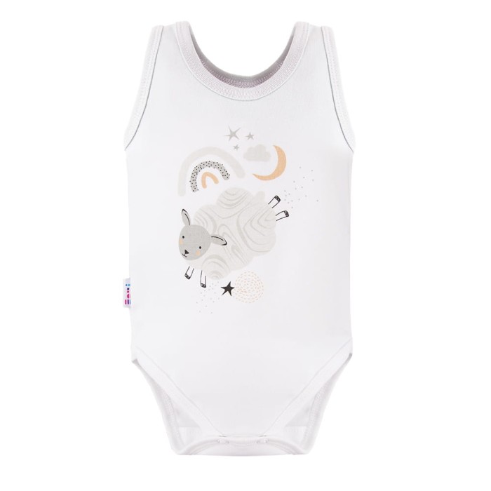 Body na ramínka MELLOW bílé