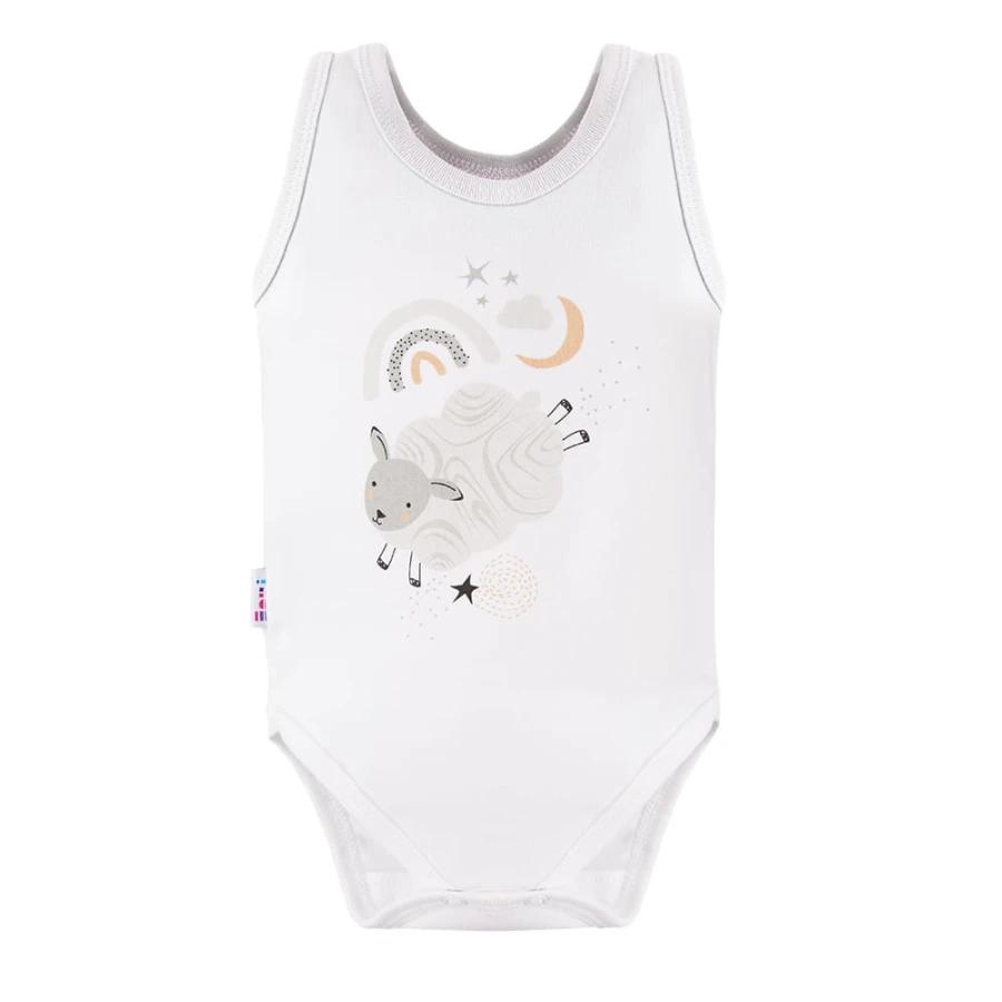 Body na ramínka MELLOW bílé