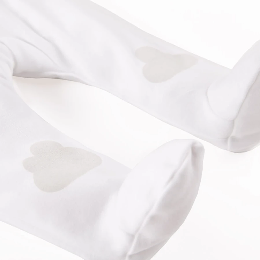 Joggers with feet MELLOW white