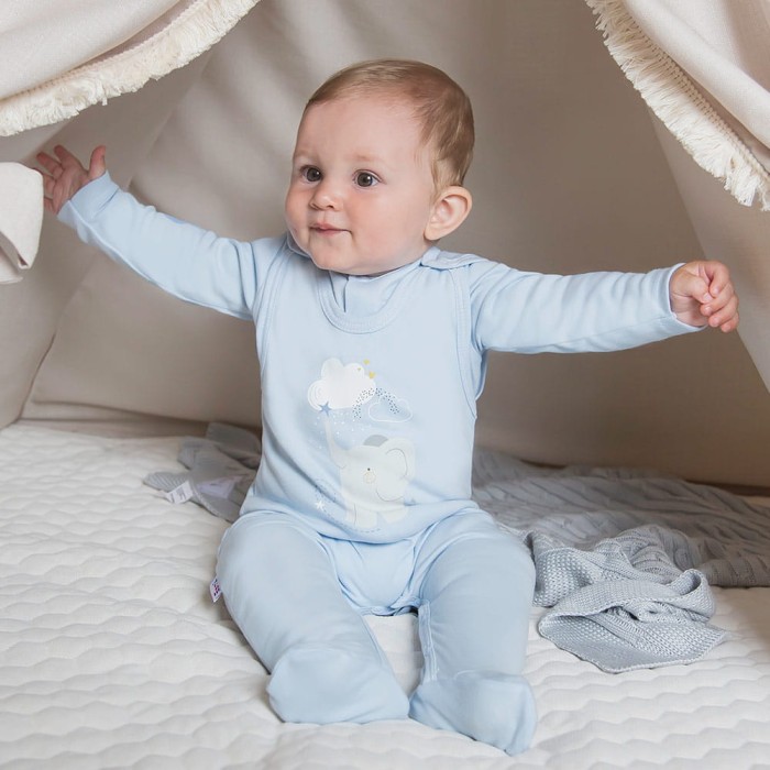 Romper suit MELLOW blue