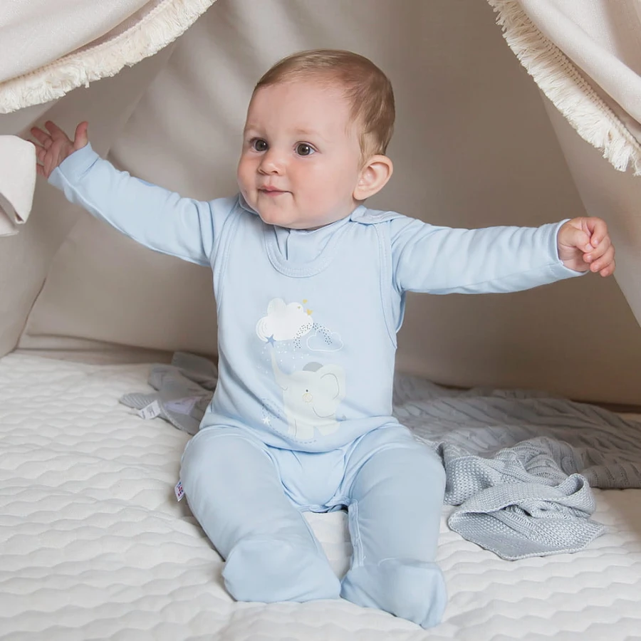 Romper suit MELLOW blue