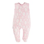 Romper suit bamboo pink