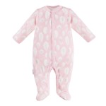 Dětský overal s nožkami růžový