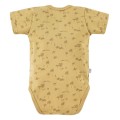 Body dziecięce z krótkim rękawem SAHARA żółte