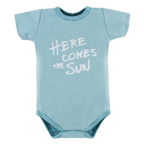 Chlapecké body s krátkým rukávem modré