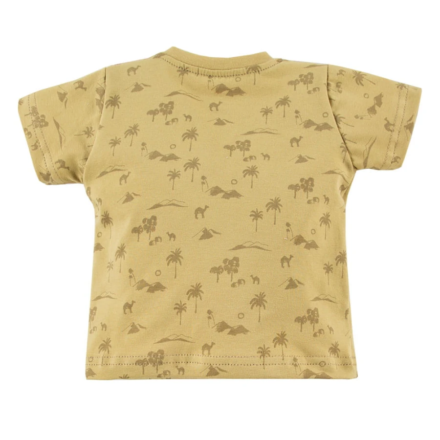 T-shirt dziecięcy SAHARA żółty