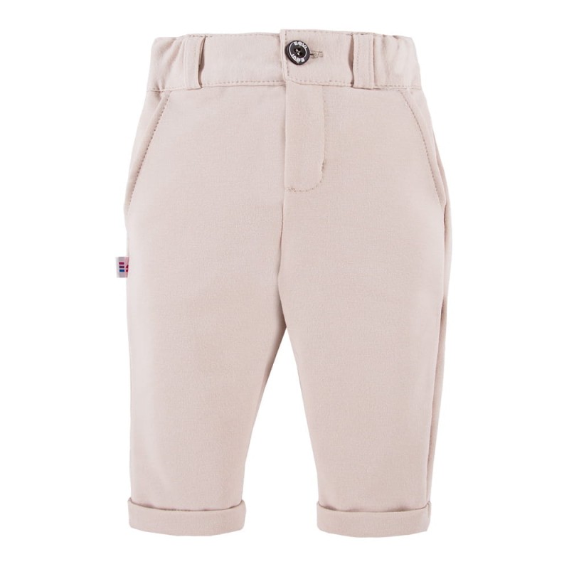 Elegantní dětské kalhoty béžové