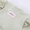 Olive girls dress with frills