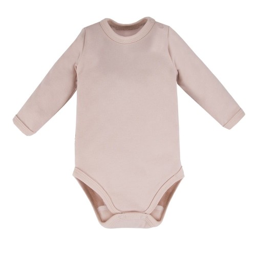 Hladké dětské body béžové