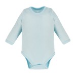 Hladké dětské body tyrkysové