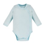 Cardigan baby bodysuits for boys turquoise