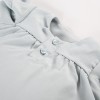 Dres with frills from viscose mint
