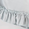 Dres with frills from viscose mint