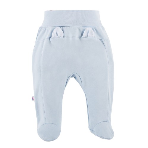 Joggers with feet blue