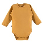 Hladké dětské body žluté