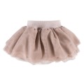 Tulle skirt beige