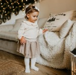 Dětská tylová sukně béžová