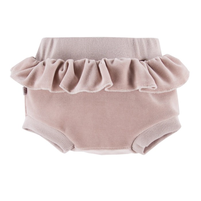Velvet bloomers beige