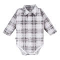 Bodysuits with collar gray