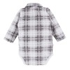 Bodysuits with collar gray