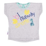   Blůzka SAWANNA šedá/melanž