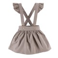 Skirt with braces beige