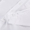 Boys' white maroon shirt