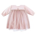 Dětské tylové šaty růžové