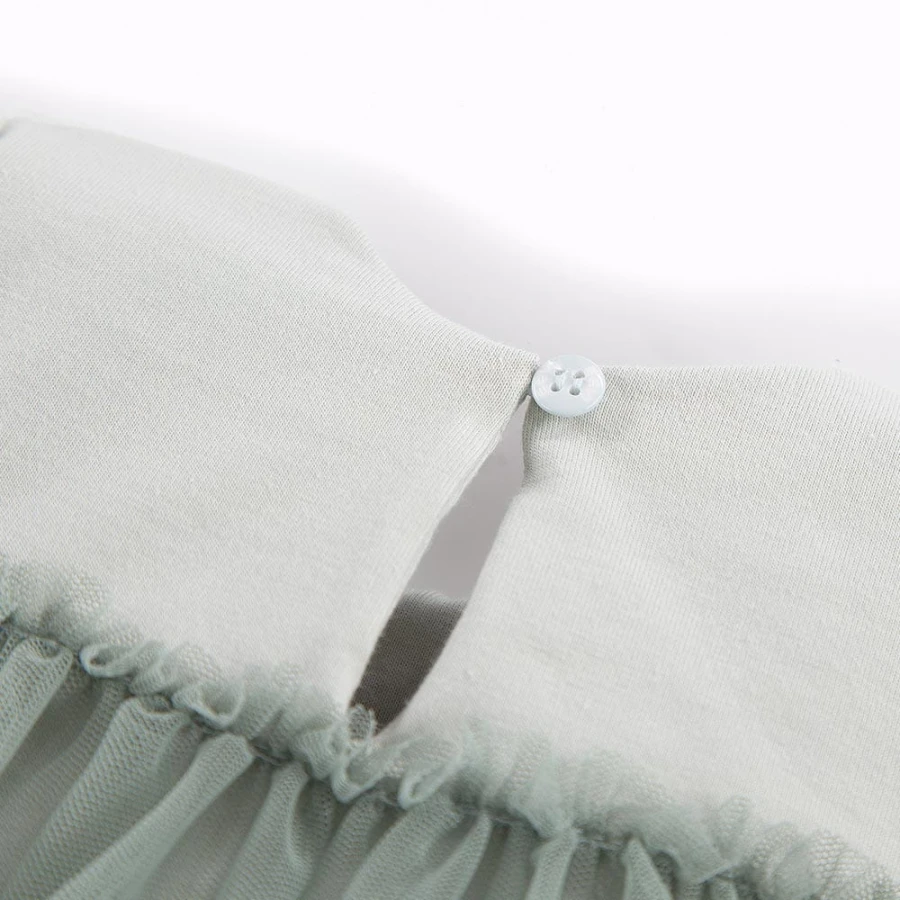 Tulle dress green