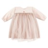 Tulle dress beige
