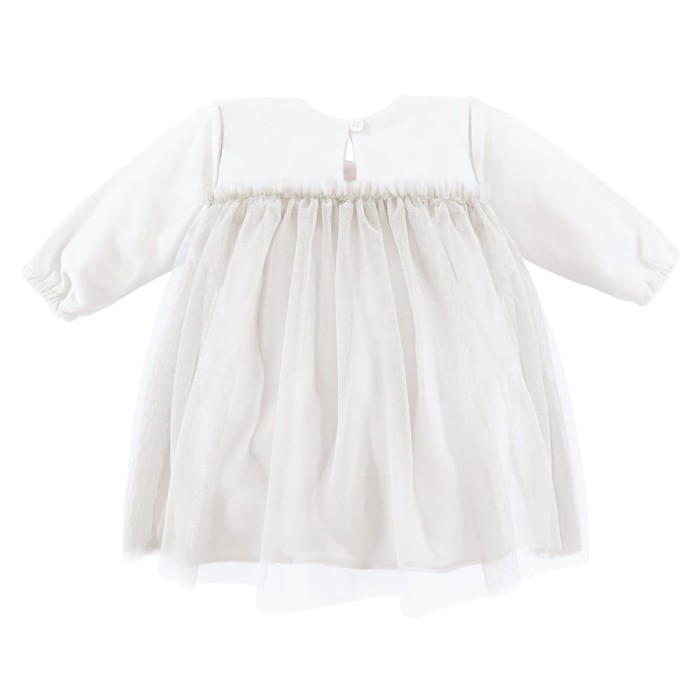 Tulle dress white cream