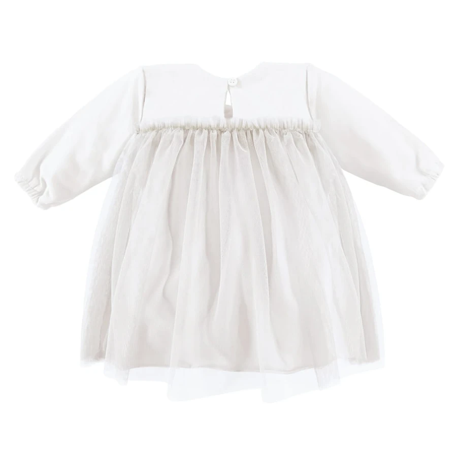 Tulle dress white cream