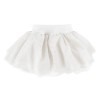Tulle skirt white cream