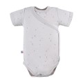 Cardigan bodysuit 3-pack with star pattern