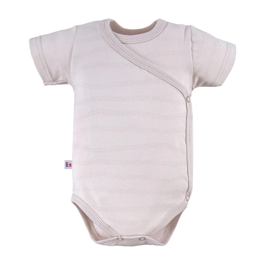 Cardigan bodysuit 3-pack with teddy bears pattern