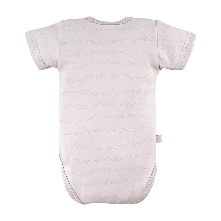 Cardigan bodysuit 3-pack with teddy bears pattern