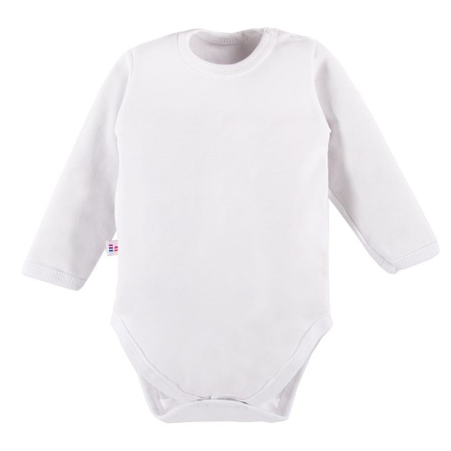 Body s dlouhým rukávem bílé