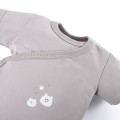 Cardigan bodysuit 3-pack with teddy bears pattern