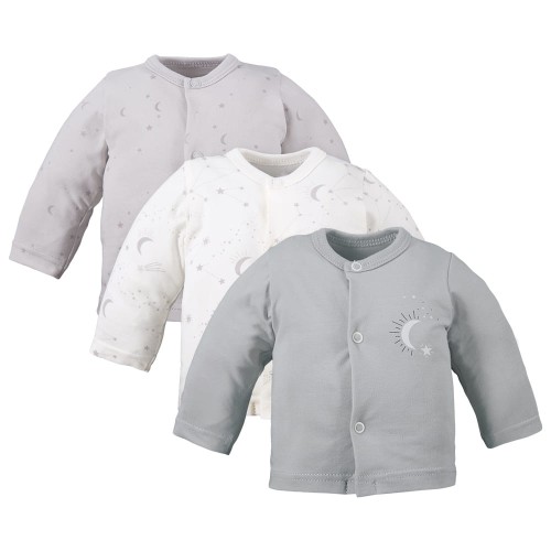 Multipak 3 ks Kabátek šedý