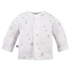 3-pack kimono shirt with leaves pattern green