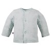 3-pack kimono shirt with leaves pattern green
