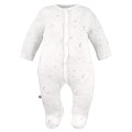 Sleepsuits gray 3-pack with stars pattern