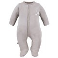Sleepsuits beige 3-pack with teedy bears pattern
