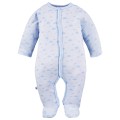 Sleepsuits blue 3-pack with balloon pattern